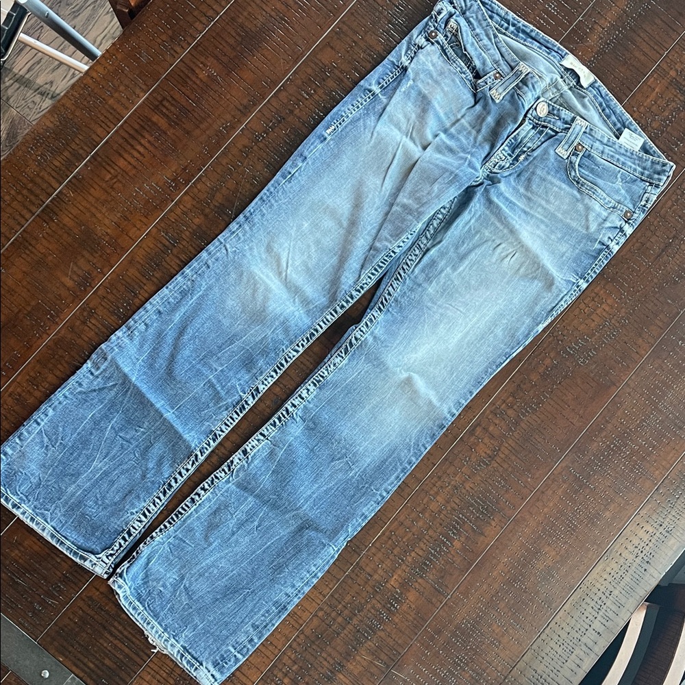 Big Star Liv Boot Light Blue Straight Jeans